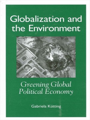 cover image of Globalization and the Environment